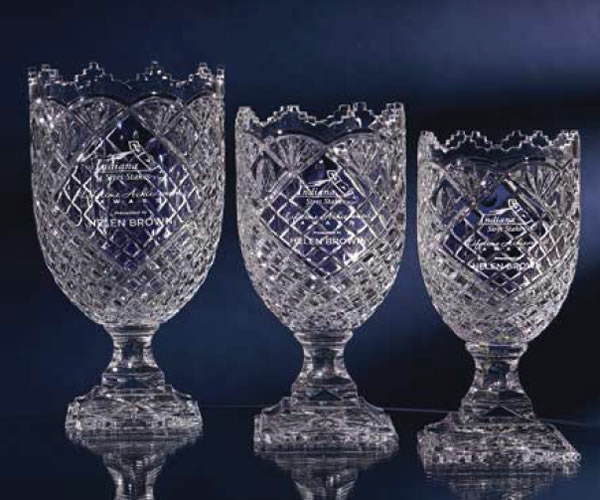 Crystal Scalloped Cup