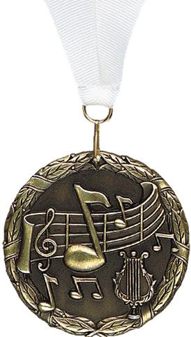 Music 3D Medal