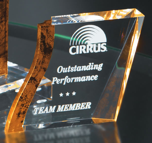 Wavy Acrylic PPW (G) - 3 1/4"