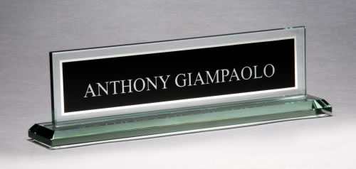 Name Plate Glass