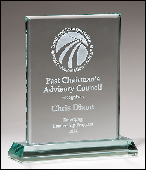 Jade Glass Stand Award