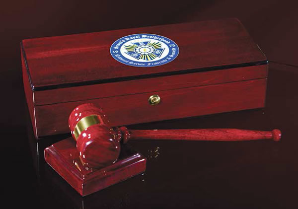Rosewood Gavel Box Set