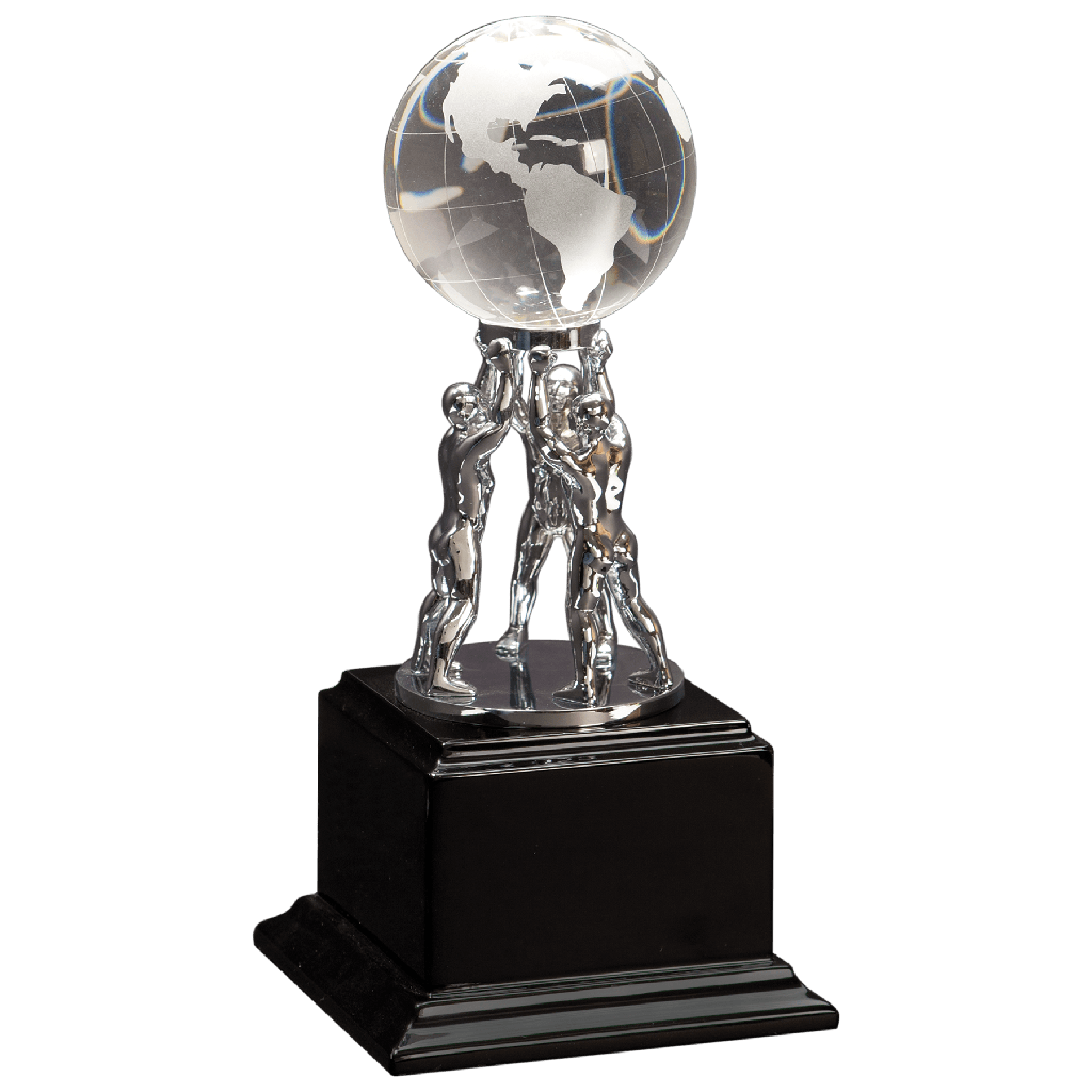 Crystal Globe/Black Base