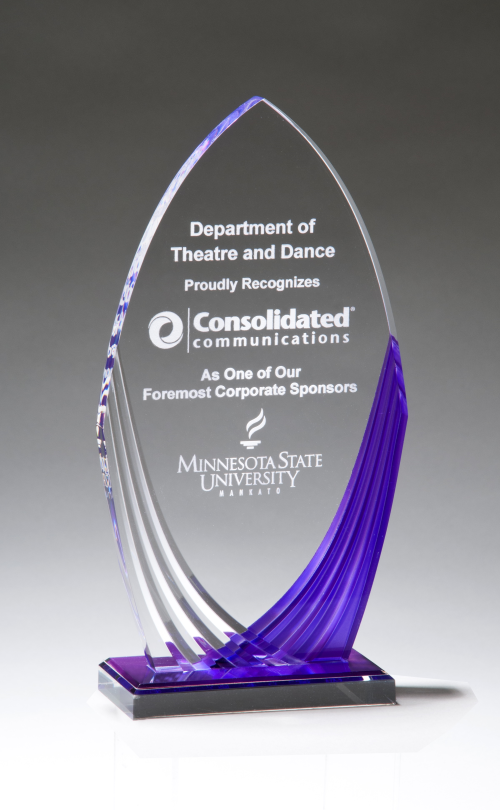 Purple Tidal Acrylic