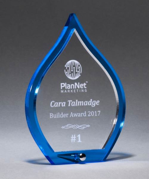 Blue Flame w/ Pop out Acrylic