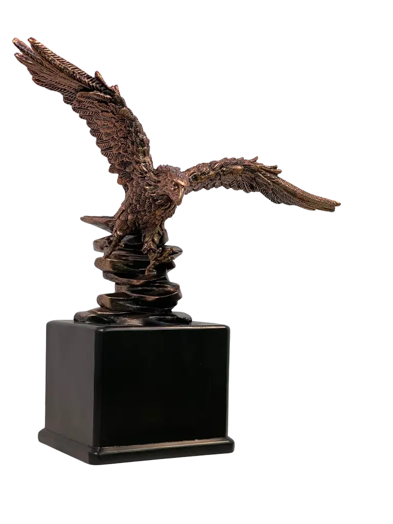 Eagle Landing Statue