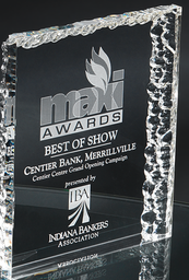 Crinkle Acrylic Block