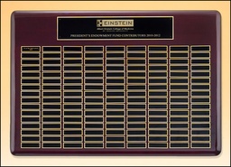 Rosewood Perpetual Plaque