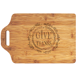 Bamboo Cutting Board w/ Handle