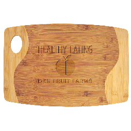 Two Tone Cutting Board w/ Handle