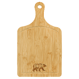 Bamboo Cutting Board Paddle