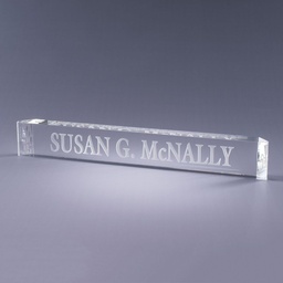 [215] Director's Glass Nameplate